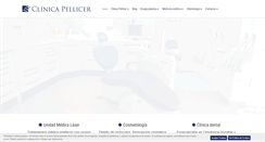Desktop Screenshot of clinicapellicer.es