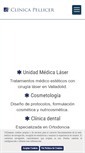 Mobile Screenshot of clinicapellicer.es